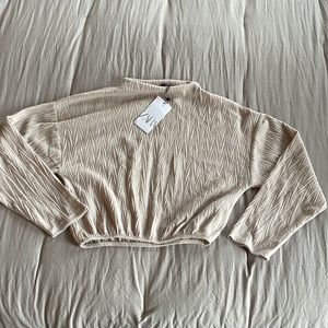 Zara crop shirt